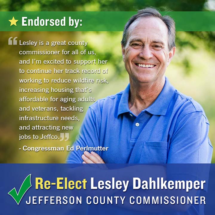 Endorsed by Rep. Ed Perlmutter